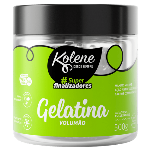 GELATINA CAPILAR KOLENE 500G VOLUMÃO