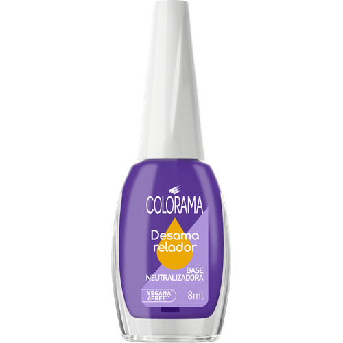 ESMALTE COLORAMA SALVA UNHAS DESAMARELADOR BASE NEUTRALIZADORA 1 UN 8ML VEGANA 6FREE