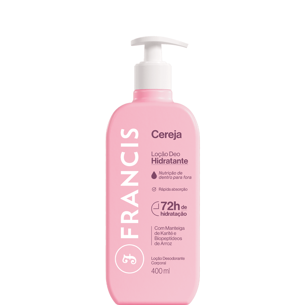 LO DES HID FRANCIS ROSA CEREJA 400 ML - Dec Minas