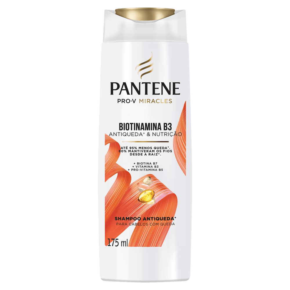 Shampoo Pantene Biotinamina B3 Antiqueda & Nutrição Frasco 175ml - Dec ...
