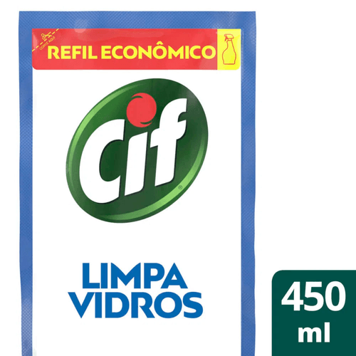 Limpador Especialista Cif Limpa Vidros 450ml