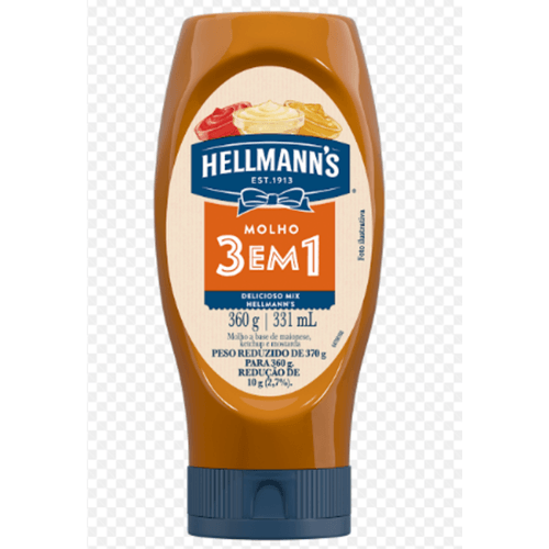 MOLHO HELLMANNS 360G-SQZ 3EM1