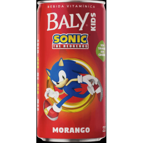 BEB GASEIFICADA BALY 220ML-LT KIDS MORANGO