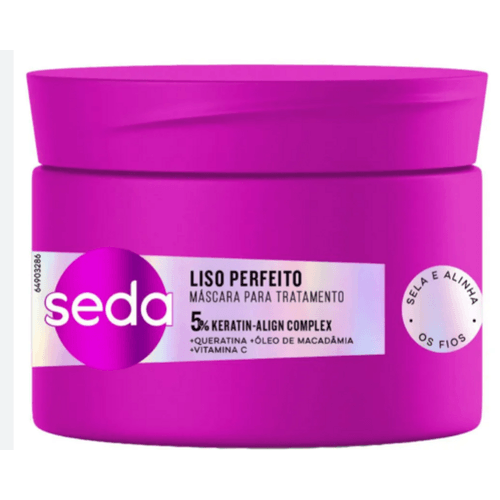 SEDA MÁSCARA DE TRATAMENTO SEDA LISO PERFEITO POTE 300G