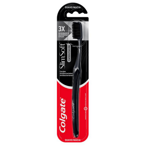 ESCOVA DENTAL  COLGATE SLIM SOFT BLACK 1UN
