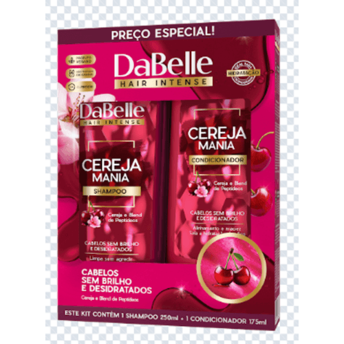 KIT DABELLE SH 250ML+CO 175ML CEREJA MANIA