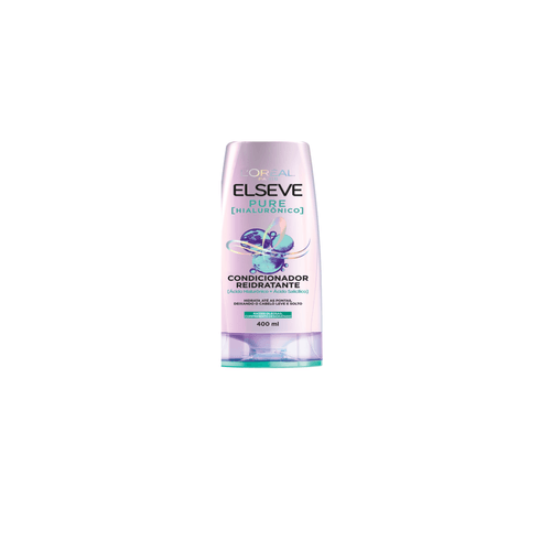 Condicionador L'Oréal Paris Elseve Pure Hialurônico, 400ml