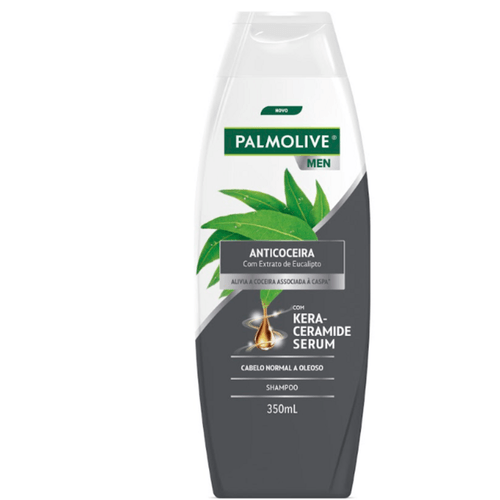 Shampoo Anticoceira com Extrato de Eucalipto Palmolive Men Frasco 350ml