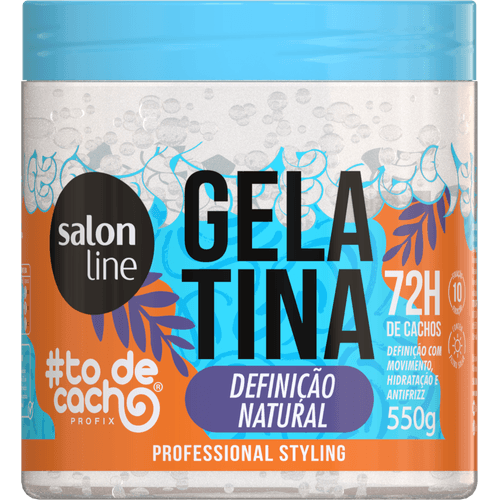 GELAT CAB SALON-L T-DCACHO 550G- PT DEFINICAO NATURAL