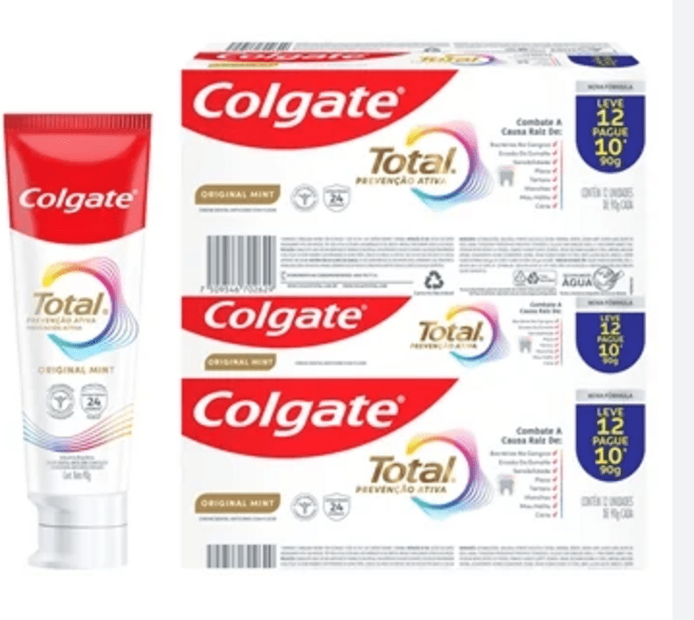CD COLGATE TOTAL-12 90G LV12PG10 ORIG MINT - Dec Minas
