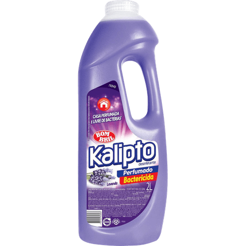Desinfetante para Uso Geral Perfumado Bactericida Lavanda Kalipto Frasco 2l