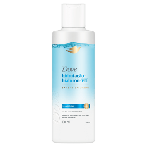 Shampoo Dove Hidratação + Hialuron-VIT Frasco 190ml