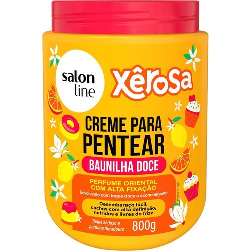CR PENT SALON LINE XEROSA 800G BAUNILHA DOCE