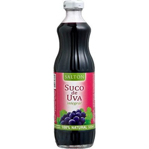 Suco Integral Uva Tinto Salton Garrafa 500ml