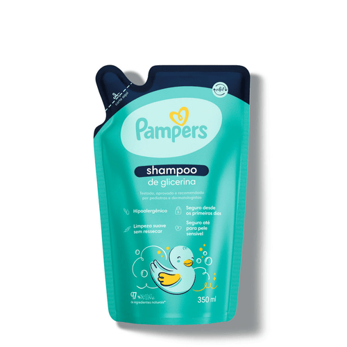 SHAMPOO INFANTIL PAMPERS 350ML-REFIL