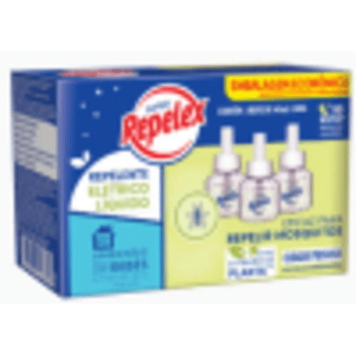REPELENTE REPELEX LIQUIDO 3UN 40ML-RF 90 NOITES ATIVO PLANTA
