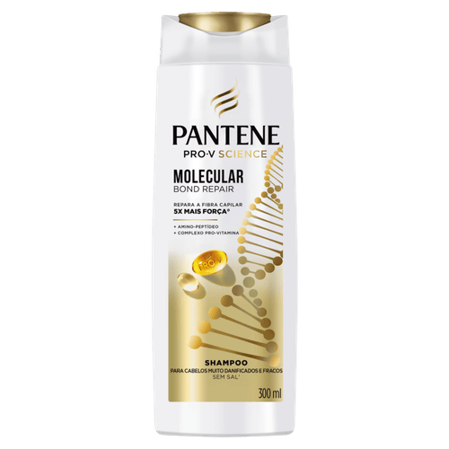 Shampoo Pantene Molecular Bond Repair Frasco 300ml