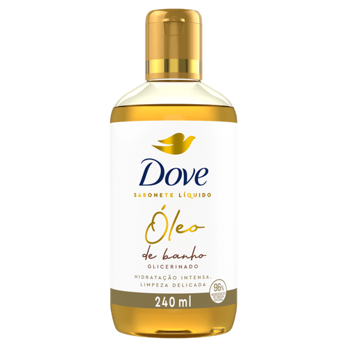 Óleo de Banho de Glicerina Dove Squeeze 240ml