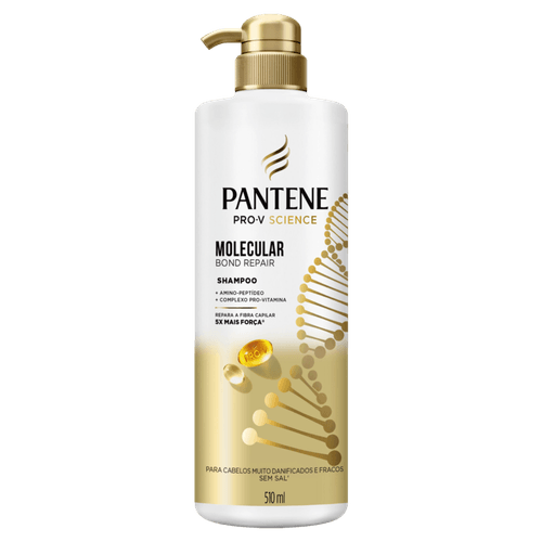 Shampoo Pantene Molecular Bond Repair Frasco 510ml Pump