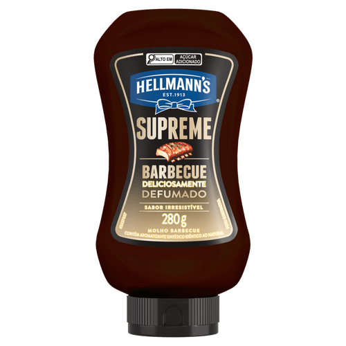 Molho Barbecue Defumado Hellmann's Supreme Squeeze 280g