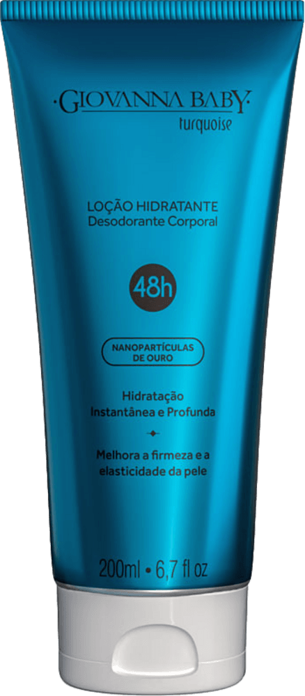 Loção Hidratante Desodorante Turquoise 200ml