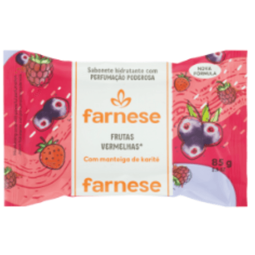 SABONETE FARNESE 85G  FRUTAS VERMELHAS