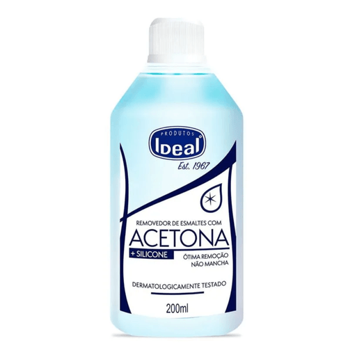 Removedor Esmalte Ideal Acetona 200ml