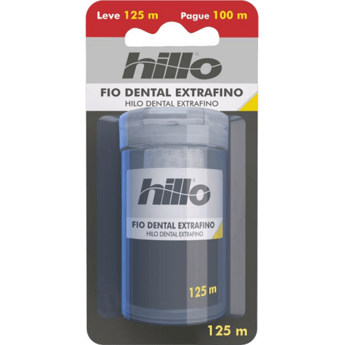 FIO DENTAL HILLO LEVE 125M E PAGUE 100M - EXTRAFINO