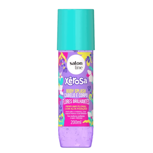 Body Splash Salon Line Xerosa Flores Brilhantes 200Ml