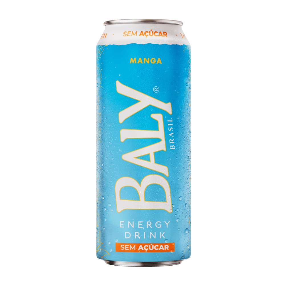 Bebida Energética Sem Açúcar Baly Lata Manga 473ml