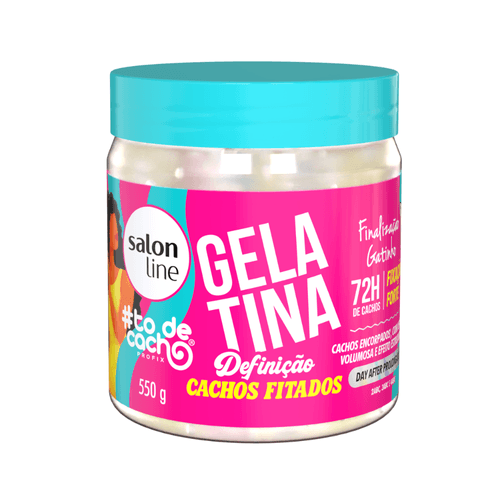 Gelatina Capilar Salon Line #Todecacho Definição Cachos Fitados 550g